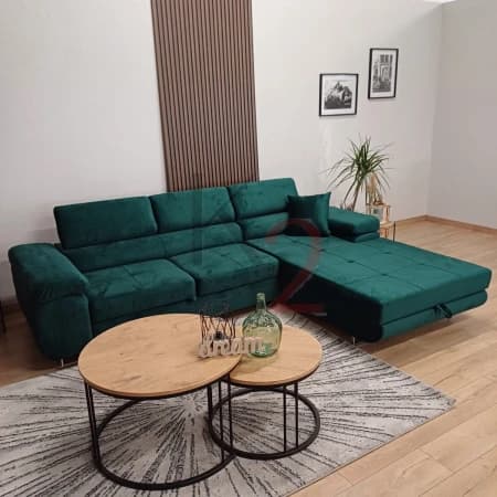 Narożnik Alex 280x205 — widok z przodu