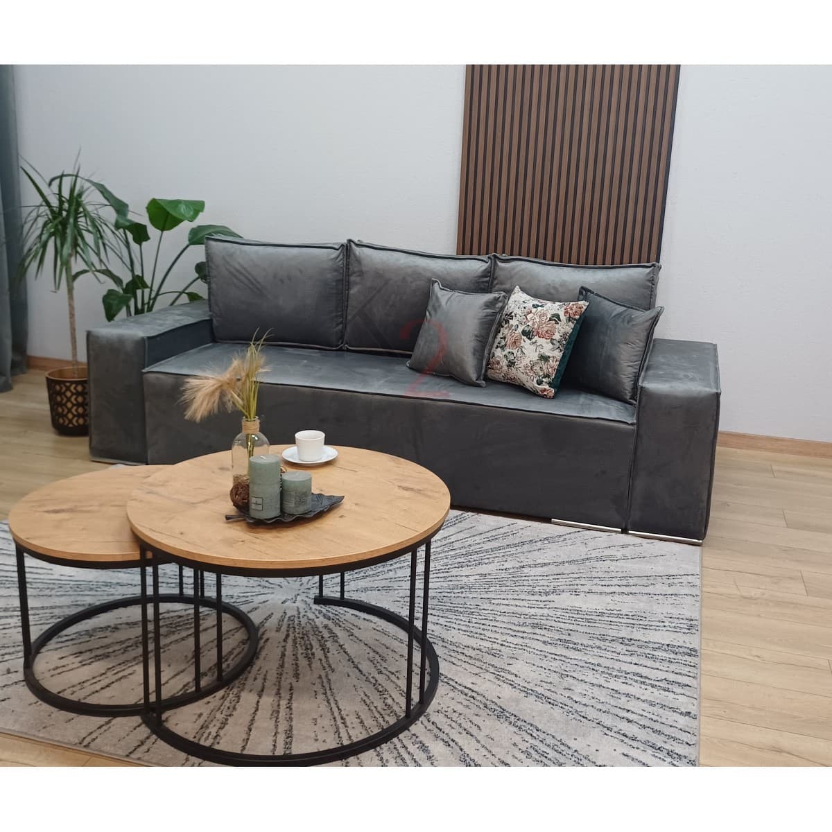 Sofa Fabio 245 — widok z przodu