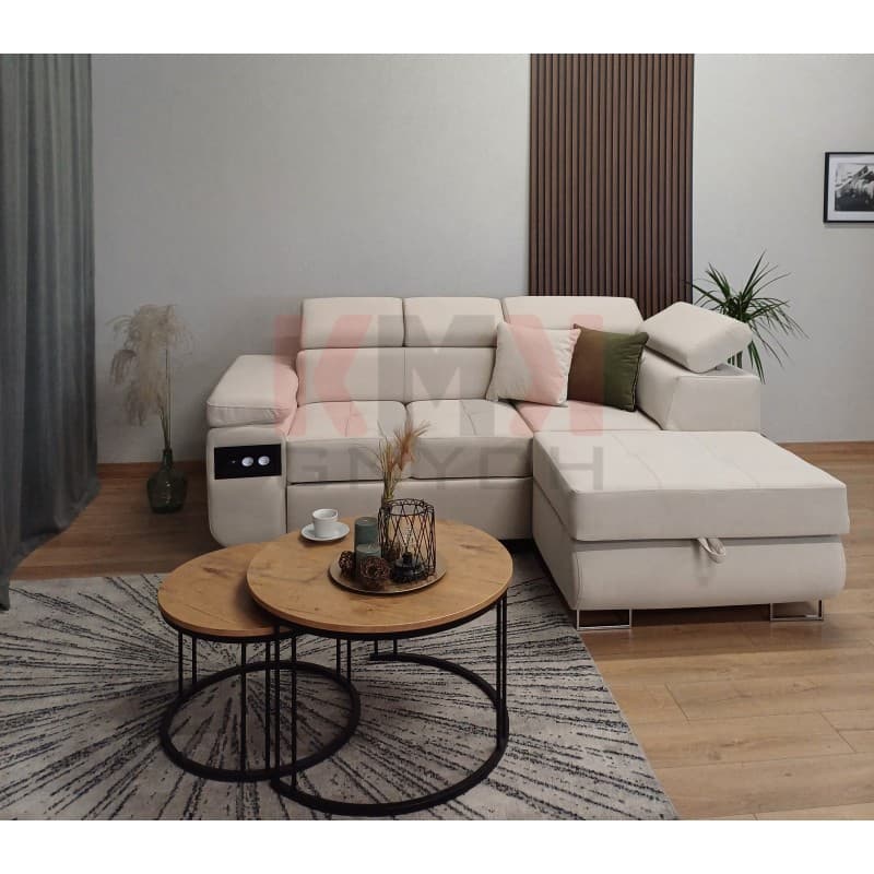 Narożnik ASTON mini bis bonell 235x170cm