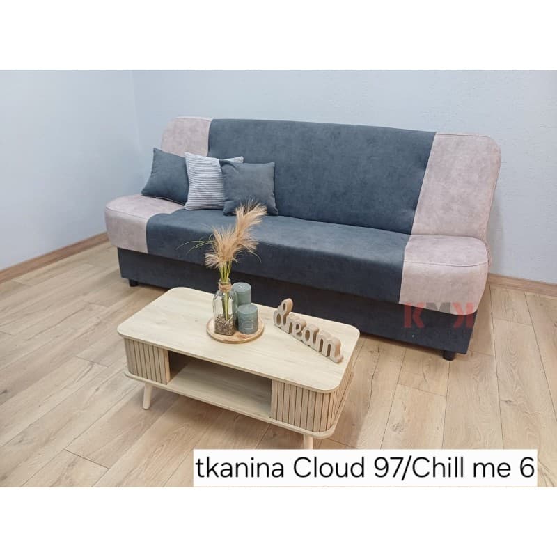 Wersalka 194x95 Kanapa rozkładana do salonu z pojemnikiem Filip od ręki
