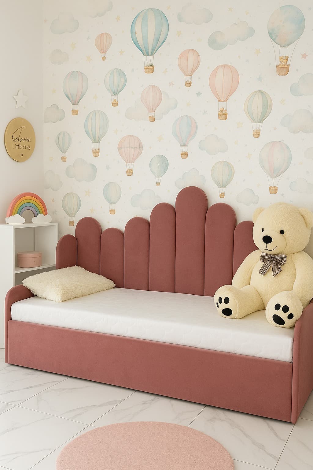 Łóżko narożne dziecięce Magic Velvet 2258