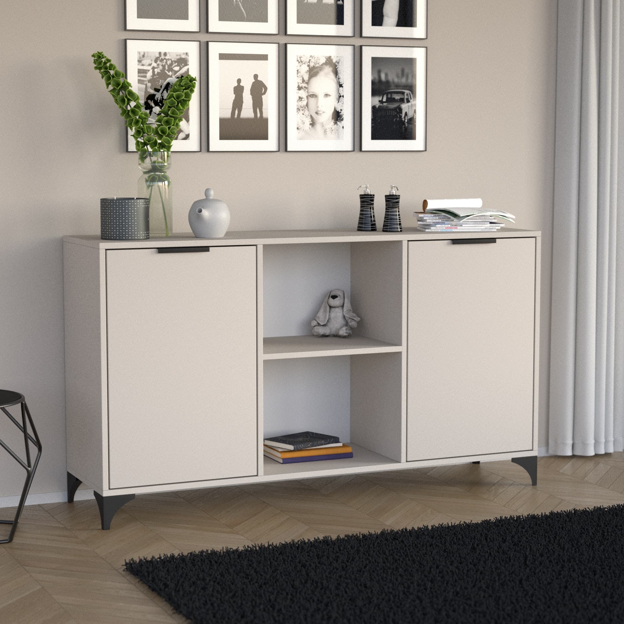 Komoda 2D dwudrzwiowa kaszmir