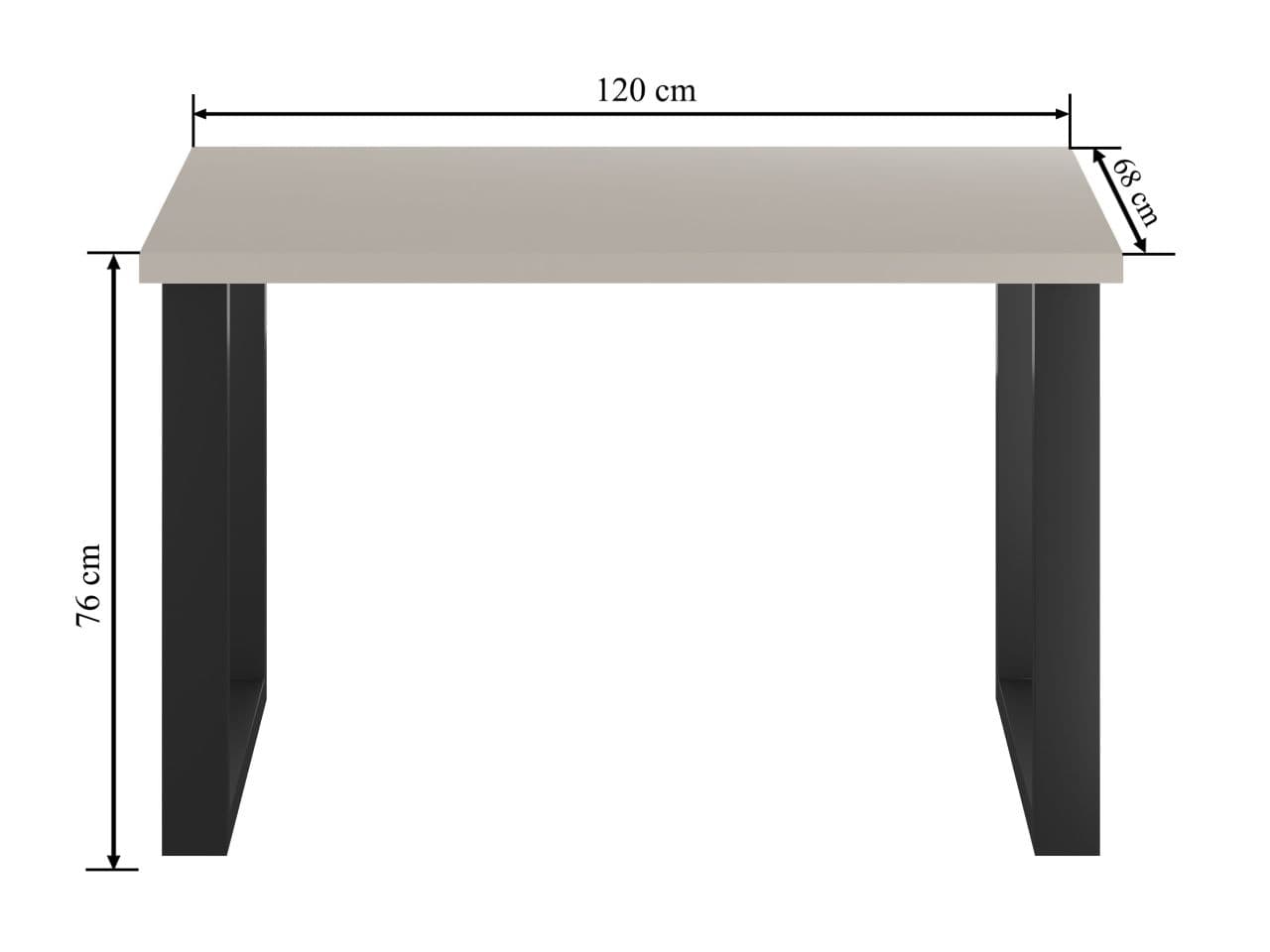 Stół ST(B)-FX/U60 kaszmir+nogi U60