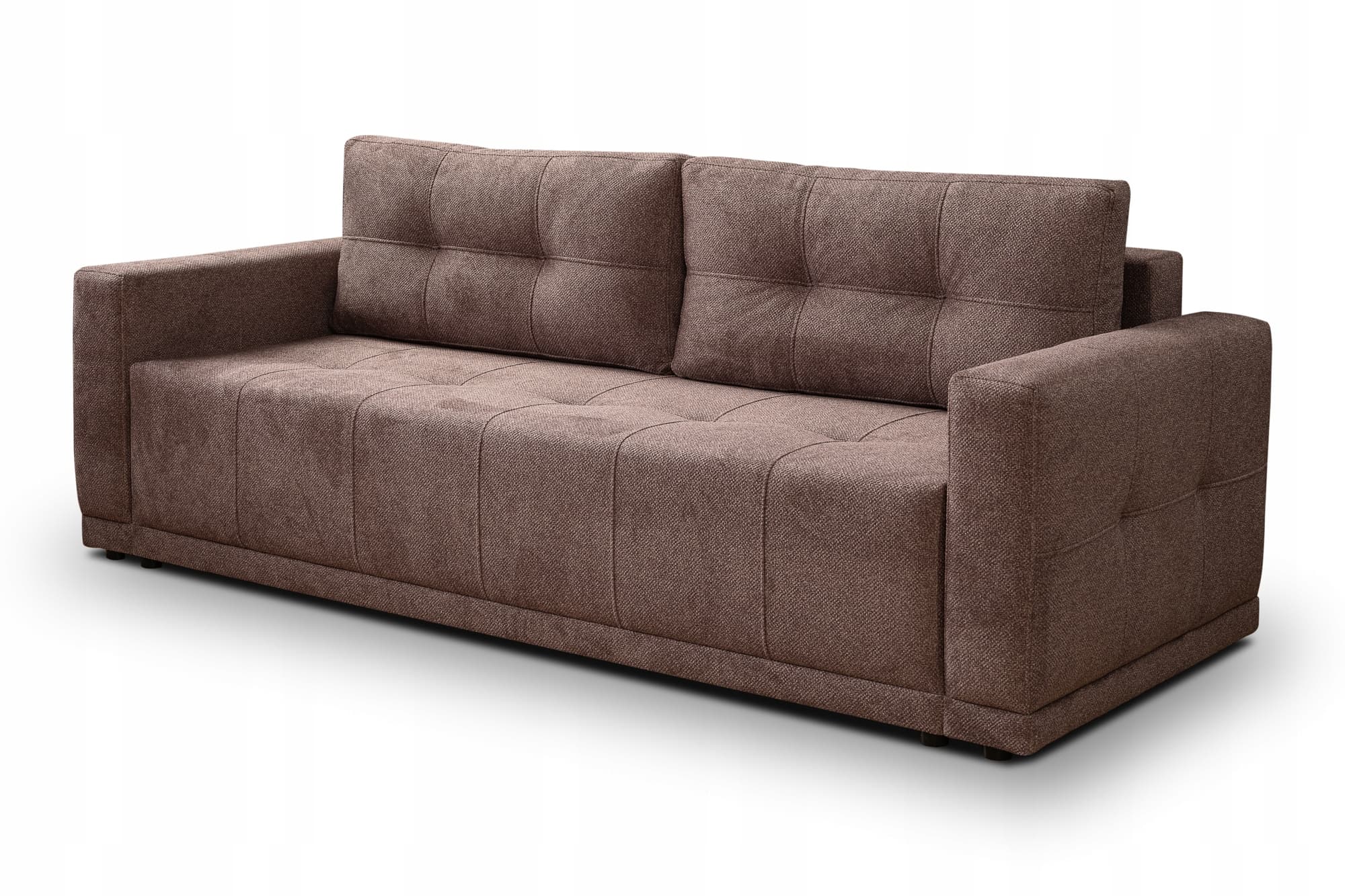 Sofa kanapa LUSSO rozkładana z funkcją spania czarna