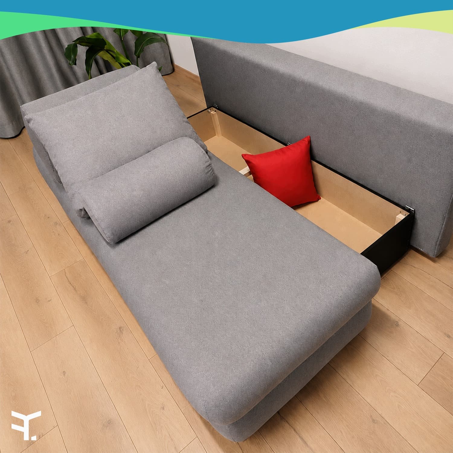 Sofa WIKI z funkcją spania 200 × 140 cm